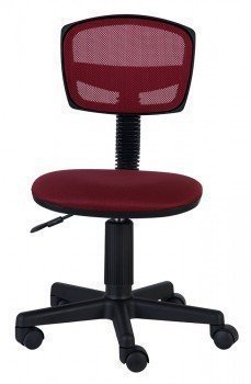Кресло офисное бордовое Бюрократ CH-299/CH/15-11, спинка сетка