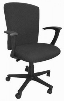 Кресло офисное черное Бюрократ CH-470AXSN/Black