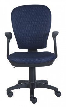 Кресло офисное синее Бюрократ CH-513AXN/#Blue