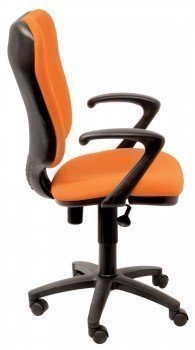 Кресло офисное оранжевое Бюрократ CH-540AXSN/26291