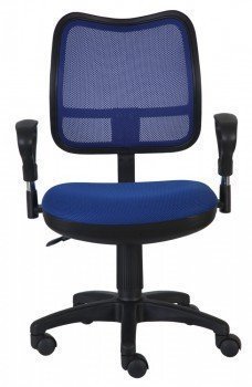 Кресло офисное синее Бюрократ CH-799/BL/TW-10