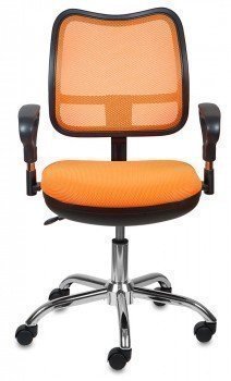 Кресло офисное оранжевое Бюрократ CH-799SL/OR/TW-96-1