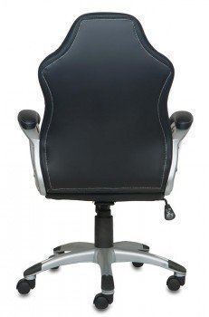 Кресло руководителя черное с бежевыми вставками Бюрократ CH-825S/Black+Bg