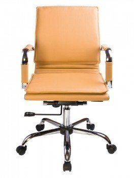 Кресло руководителя светло-коричневое Бюрократ CH-993-Low/Camel