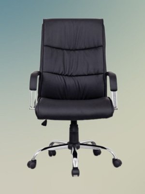 Кресло для руководителя BRABIX "Space" EX-508 экокожа, черное