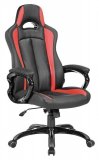 Кресло для геймеров Бюрократ CH-827/BL+RED