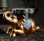 Подставка для цветов "Индийский слон" h=26,5 см Luxury Gift