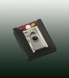 Футляр для кредитных карт с клипом для денег, черный оникс Dalvey 00634