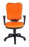 Кресло офисное оранжевое Бюрократ CH-540AXSN/TW-96-1