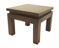 Кофейный деревянный столик, h=40см