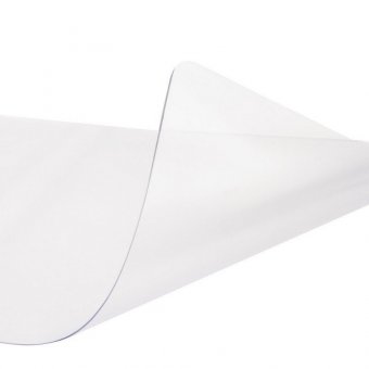 Коврик-подкладка настольный для письма, 48х65 см, STAFF, прозрачный, 237089