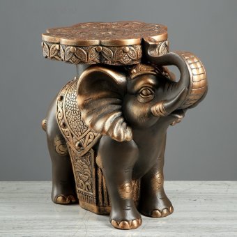 Напольная подставка "Слон" h=33 см Luxury Gift