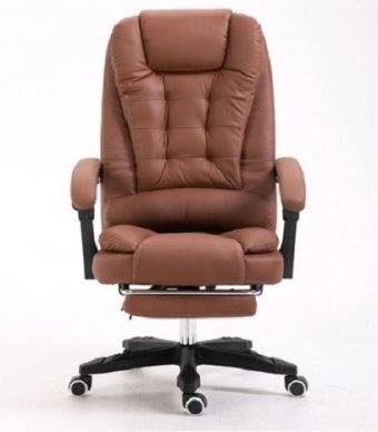 Кресло массажное эргономичное Luxury Gift 707F, коричневое