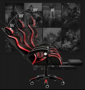 Кресло руководителя с функцией массажа и подставкой для ног Luxury Gift