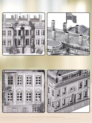 3D пазл металлический "Белый дом" Luxury Gift, сборная модель