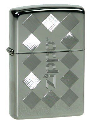 Сувенирная карманная зажигалка "Ромбы Zippo"