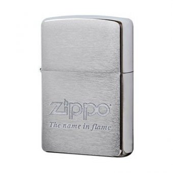 Сувенирная коллекционная зажигалка "Zippo в пламени"