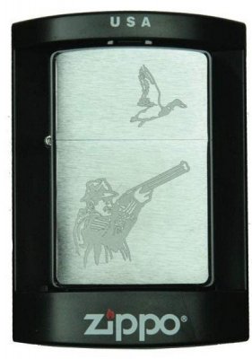 Сувенирная зажигалка "Охотник"