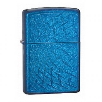 Подарочная зажигалка с рисунком "Zippo в синем"