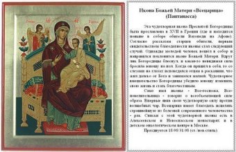 Православная икона “Богородица Всецарица”