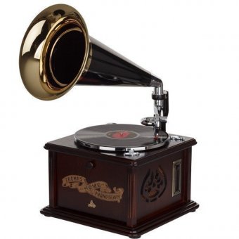 Граммофон Gramophone-III Playbox PB-1013U-NB