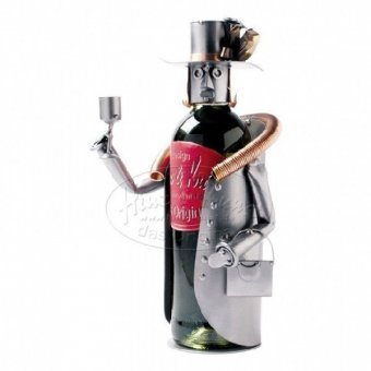 Фигурка-украшение для бутылки "Дама"