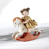 Фарфоровая статуэтка Cavallino mignon F, h=10,5 см