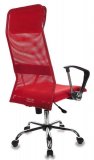 Кресло руководителя Бюрократ KB-6SL, красное