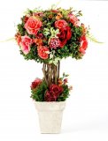 Композиция цветочная 18*18*34см