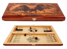 Игра настольная "Орел": нарды, шашки 40*20см