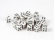 Кубик для игры в кости 8*16*3см, 42422