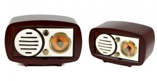 Музыкальный центр-ретро: AM/FM 28*16*14см