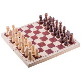 Игра настольная Шахматы Орловские шахматы, обиходные парафинированные с доской