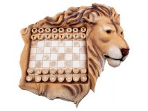 Игра настольная шахматы "Лев" 41*41*9 см