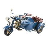 Декоративная модель Мотоцикл с коляской 21*14*13 см 26008