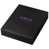 Портмоне мужское FABULA "Largo", 125х97 мм, натуральная кожа, застежка-кнопка, коричневое, PM.44.LG