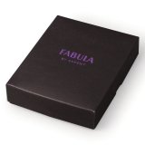 Портмоне женское FABULA "Friends", 130х100 мм, натуральная кожа, молния, тиснение, лимон, PJ.49.CH