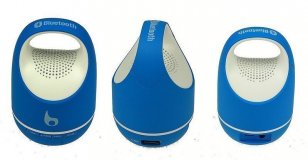портативная беспроводная колонка Bluetooth "Гирька" usb, micro usb, microsd, aux 199307