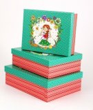 Комплект коробок из 3шт (прямоуг) 23*18*7 см 262-034