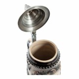 Пивная кружка коллекционная с крышкой "Россия" 7*12*19 см, 750 мл 114357