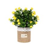 Искусственное растение суккулент в горшке 8*8*20см 