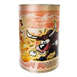 Копилка-банка "бычок" 8*8*11см 