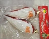 Набор новогодних игрушек из 2шт. 