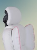 Кресло компьютерное эргономичное Luxury Gift 808F, белое