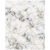 Пакет подарочный 26,5x12,7x33 см ЗОЛОТАЯ СКАЗКА "Golden Marble", тиснение фольгой, 608251