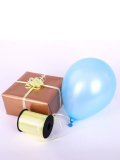 Лента упаковочная декоративная для шаров и подарков, 5 мм х 500 м, желтая TouchLife