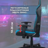 Кресло компьютерное игровое DXRacer OH/P132/NB черно-синее