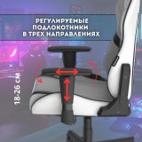 Кресло компьютерное игровое DXRacer OH/P88/WN белое