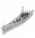 3D пазл металлический "Линкор USS Missouri BB-63" Luxury Gift, сборная модель корабля