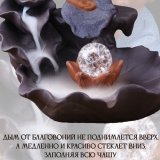 Подставка для благовоний Luxury Gift, из керамики "Монах", 50 благовоний